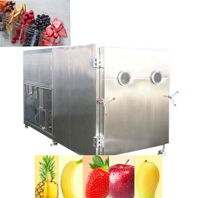좋은 가격 Industry Vacuum Freeze Dryer Machine Strawberry Fruit And Vegetable 120Kw 25kg / Batch 온라인으로