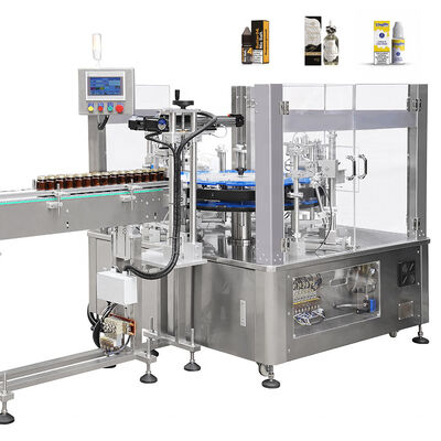 좋은 가격 Liquid Foundation & Lotion Cartoning Machine Fully Automatic Box Carton Packing Machine with Instruction Manual Putting 온라인으로