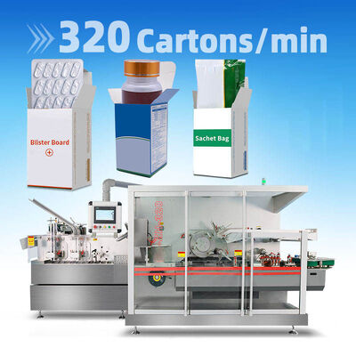 좋은 가격 High Speed Automatic Cartoner Packaging Machine Capsule Tablet Cartoning Packing Machine for Blister Bottle Sachet Tube 온라인으로
