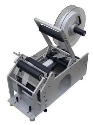 좋은 가격 둥근 병을 위한 쉬운 가동 반 자동적인 레테르를 붙이는 기계 정밀도 온라인으로