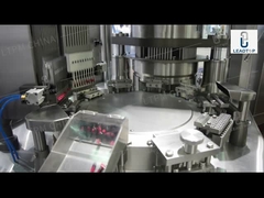 통합된 진공 자리잡힌 캡슐 충전 기계