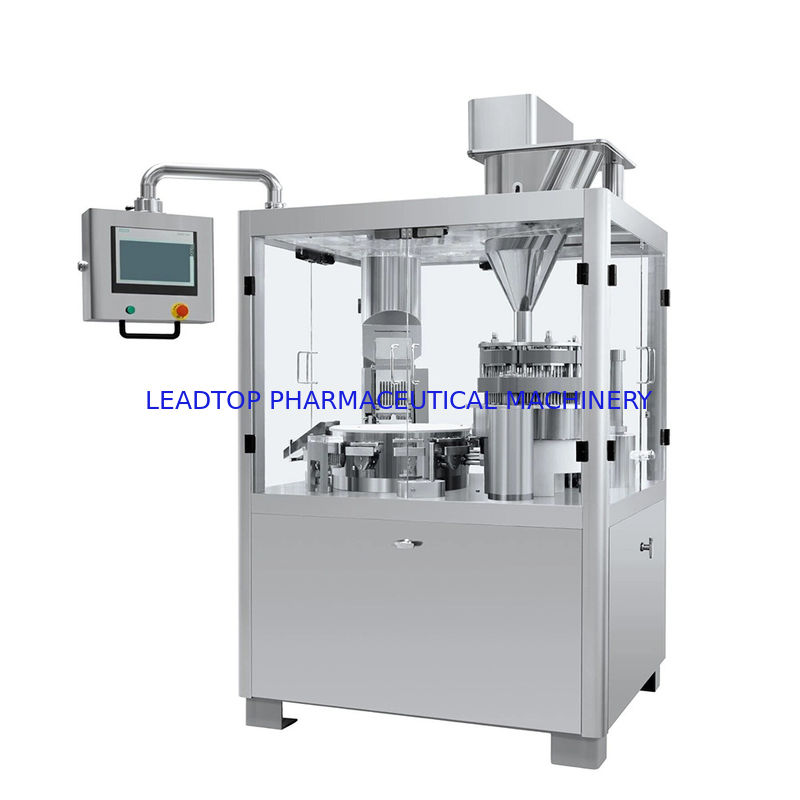 완전 자동 캡슐 충전 기계 1500/분 5KW 전력 1100kg 무게 전압 220/380V