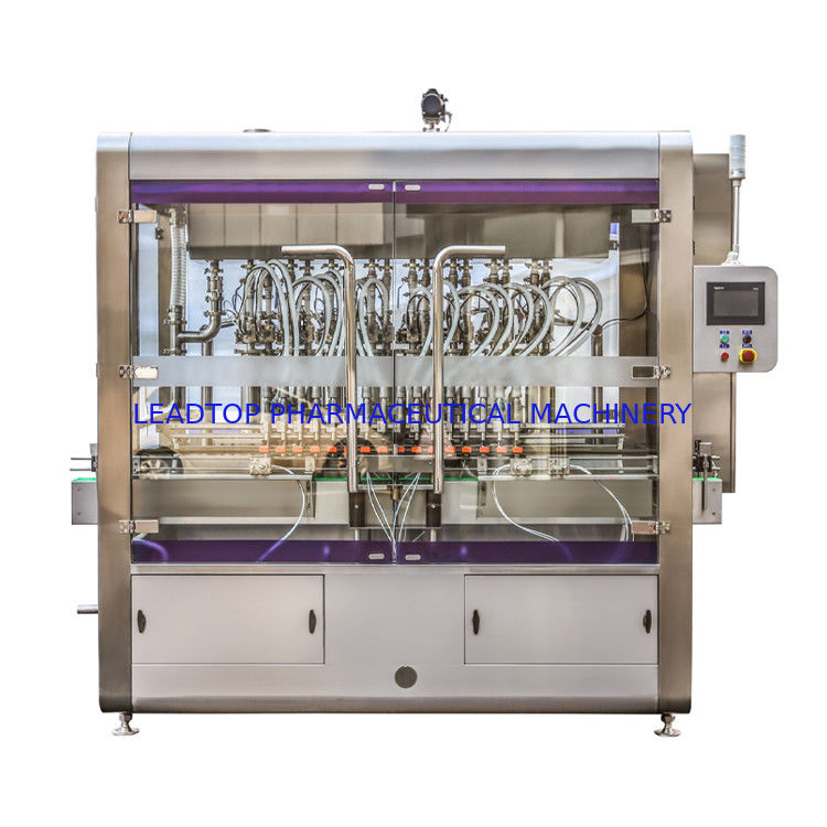 8kw 회전 액체 병 채울기 220/380V 전원 공급 CE/GMP/SGS/BV 인증