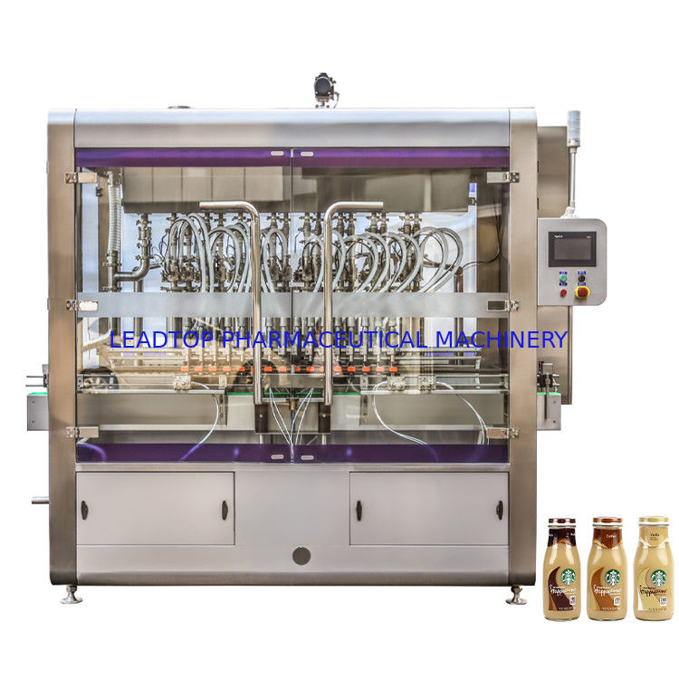 압력 회전 액체 충전 기계 650kg 무게 0.6MPa 공기 작동 50-5000ml 범위