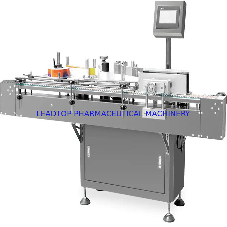 75mm 코일 지름 라벨과 AC220V 0.5Kw 60HZ 전원 공급과 함께 둥근 병 자동 라벨링 기계
