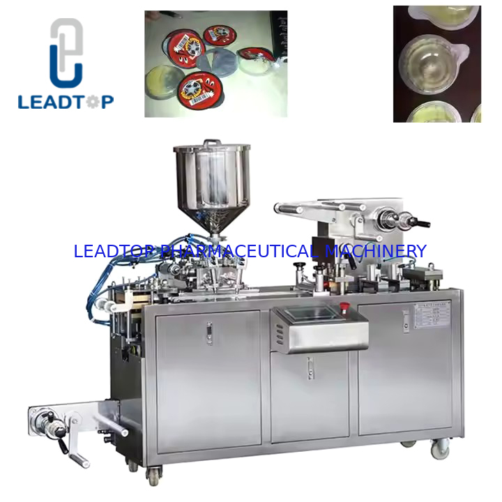 PLC 및 회전 작업 테이블과 함께 25mm Blister 포장 기계