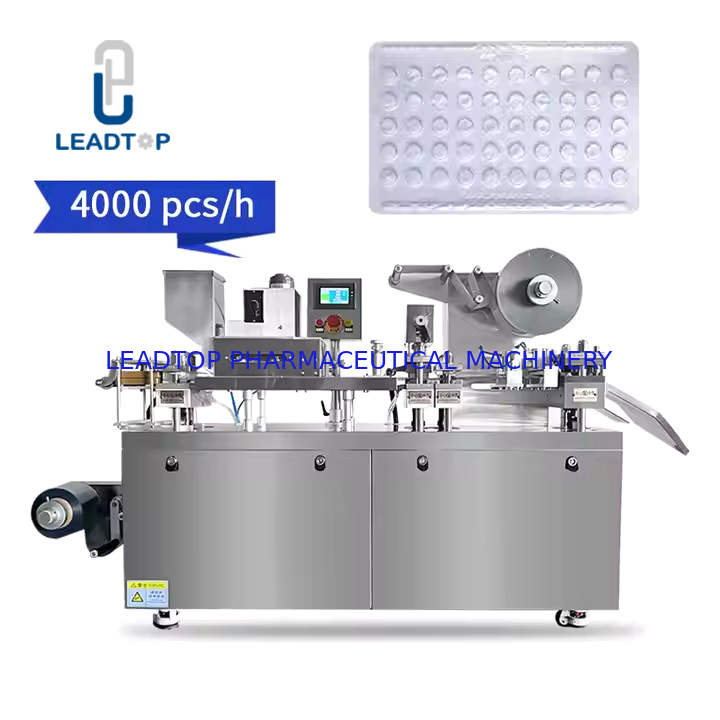 1액체 또는 페이스트를 위한 5KW 고속 블리스터 포장 기계 30-60pcs/min