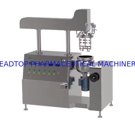 뜨거운 판매 고품질 PLC 제어 진공 초음파 스테인리스 스틸 화장품 얼굴 크림 피부 관리 에뮬레이터 기계