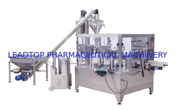 좋은 가격 스탠드업 지퍼 파우치용 PLC 컨트롤러 자동 포장기 온라인으로