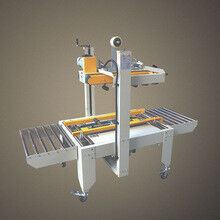 좋은 가격 반자동 판지 실러/접착 테이프 판지 씰링 기계 온라인으로