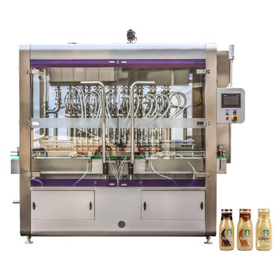 좋은 가격 압력 회전 액체 충전 기계 650kg 무게 0.6MPa 공기 작동 50-5000ml 범위 온라인으로