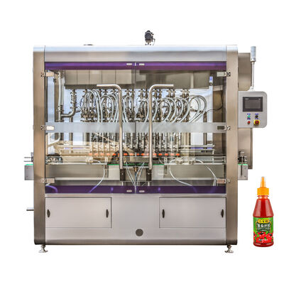 좋은 가격 700kg 무게 로터리 자동 액체 병 채울기 6 Kw 전력 소비 CE 인증 온라인으로