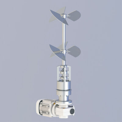 좋은 가격 316L SS 위생 바닥 자석 혼합기 식품 바이오 의약품 FDA GMP 무용지 밀폐 낮은 유지 보수 온라인으로