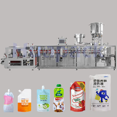 좋은 가격 High Productivity Plastic Pouch Food Coffee Bean Pet Food Rice Filling Horizontal multifunctional packaging machine 온라인으로
