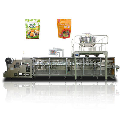 좋은 가격 Fully Automatic Double Sachet Form Fill Seal Washing Powder Chemical High Speed Horizontal multifunctional packaging machine 온라인으로