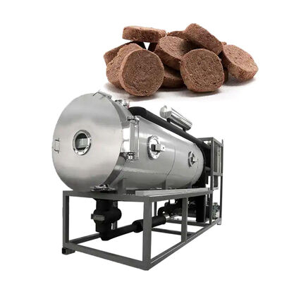 좋은 가격 70mm 선반 간격 및 산업용 동결 건조를 위한 터치스크린 작동 기능이 있는 고출력 15kg/배치 동결 건조기 온라인으로