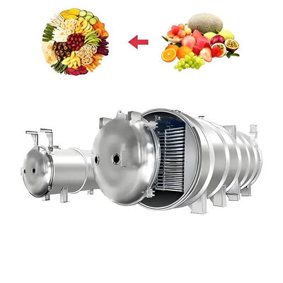 좋은 가격 공장 직접 가격 상업용 진공 냉동 건조 장비 다양한 식품 재료 냉동 건조 기계 온라인으로