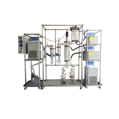 좋은 가격 대마유 적출을 위한 CBD 기름 짧은 경로 분자 증류기 장비 온라인으로